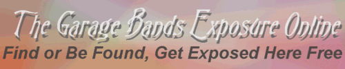 The Garage Bands Exposure Online Banner